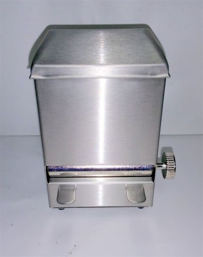 Brushed Stainless Steel Tooth Pick Dispensers Holder