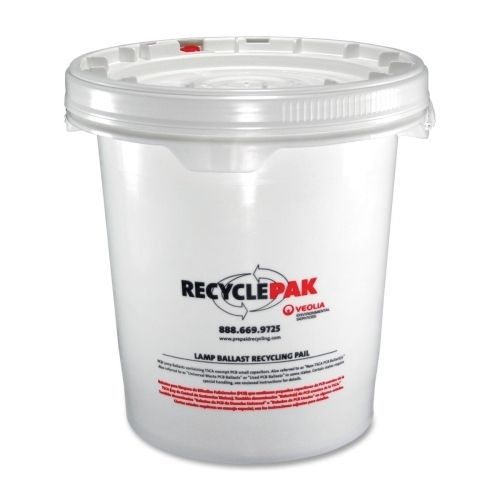 Veolia SUPPLY040 Recycle Kit 5Gal. Ballast Disposal White/Red