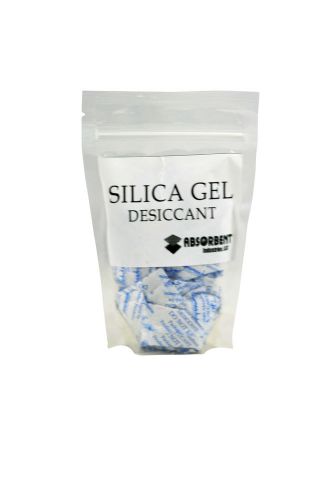 3 gram X 50 PK Silica Gel Desiccant Moisture Absorber-FDA Compliant Food Safe