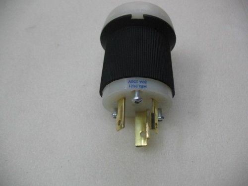 Hubbel Twist Lock Plug HBL2621 30AMP 250VAC