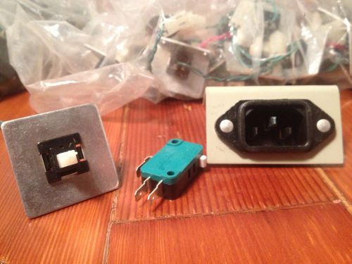 Vintage Electrical Computer Parts, Robot Switches LOT