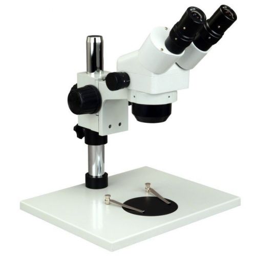 Stereo zoom binocular microscope 10x-80x  with super wide field eyepieces for sale