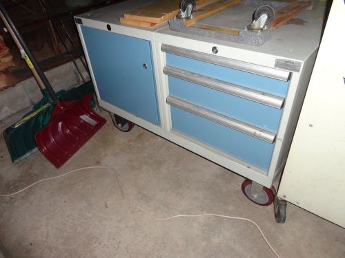 Lista rolling metal tool chest stanley cabinet stanley vidmar industrial storage for sale
