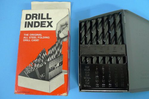 HUOT DRILL INDEX JOBBER SIZES 1/16 - 1/2 by 64ths machinist mechanics tools *2