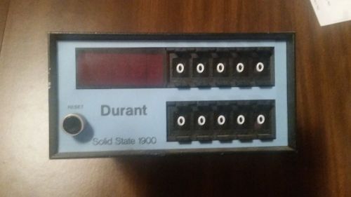 DURANT 1900-512 51900-400 SOLID STATE 1900 115 VAC 50-60 HZ