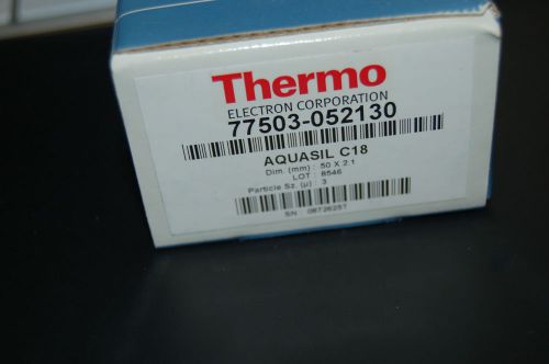 New HPLC Thermo Electron Aquasil C18 50x2.1 mm 3um  73503-052130 preparative