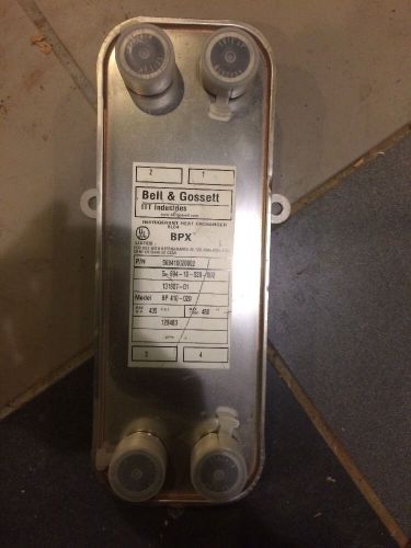 Stainless steel 20 plate heat exchanger for sale