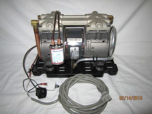 Pond aeration vacuum pump compressor thomas 2660ce32-190 power switch 608970d for sale