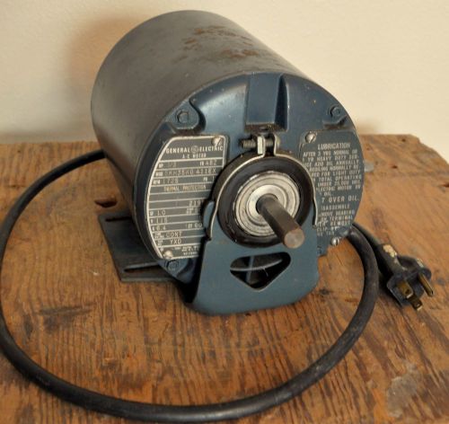 General Electric 1/3 HP AC MOTOR 5&#034; Pulley Belt Driven Tables Saws Power Corded