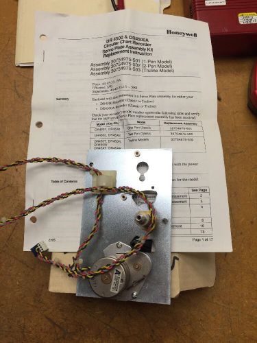 Honeywell Dr 4500 And Dr 4500 A Circular Chart Recorder Servo Plate Assembly Kit