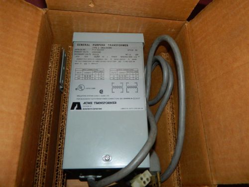 Acme Transformer T-1-81057 Type 2 120 / 240 Volt NEW Old Stock