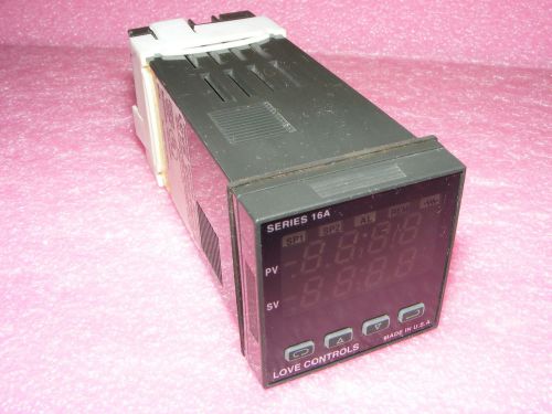 ONE USED LOVE CONTROLS DWYER INSTRUMENTS 16A2020 TEMPATURE CONTROLLER