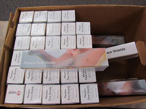 33 boxes - disposable cpr manikin face shields for sale