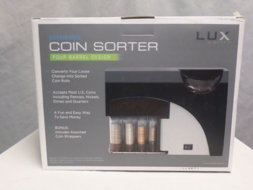 LUXE BY SHIFT 3 AUTOMATIC COIN SORTER FOUR BARREL DESIGN