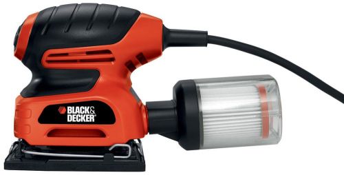 Black &amp; decker qs900 1/4-sheet sander with filtered dust collection for sale
