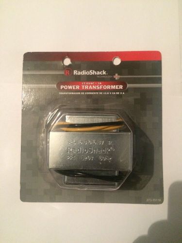 Radio Shack Power Transformer 12.6 VAC - 3A - New In Package