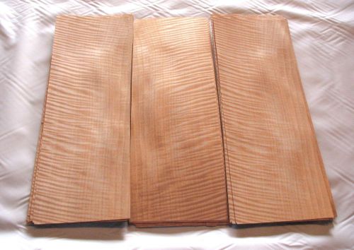 African Anigre Quartered and Figured Raw Veneer21&#034; x 8&#034; buy by the sheet