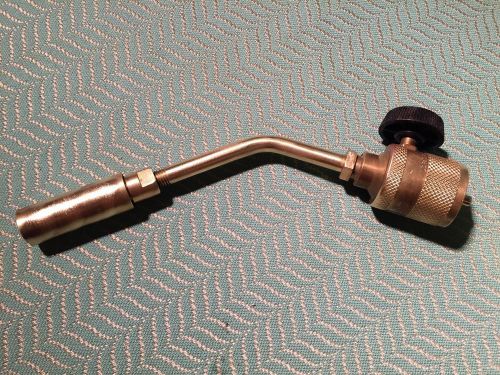 Brass Pencil Flame Propane Torch Head / Nozzle, 7&#034;