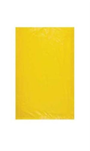 ON SALE 1000  YELLOW PLASTIC SHOPPING BAGS  12X15 RETAIL PARTY
