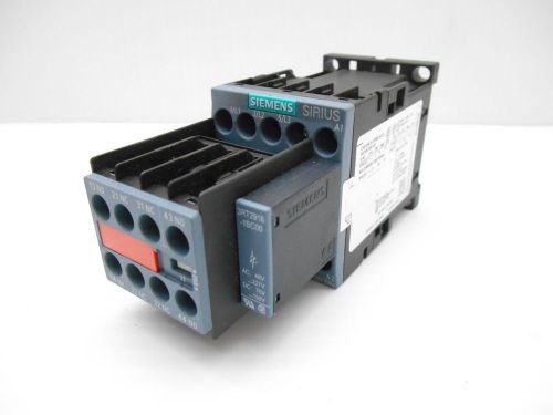 Siemens 3rt20181ck643ma0 contactor ac-3, 5kw, 400v 2no+2nc for sale