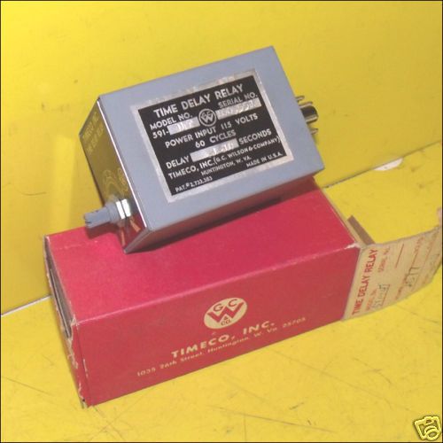 Time delay relay model-591-14t new surplus for sale