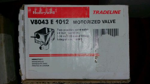 Honeywell motorized valve V8043 e 1012