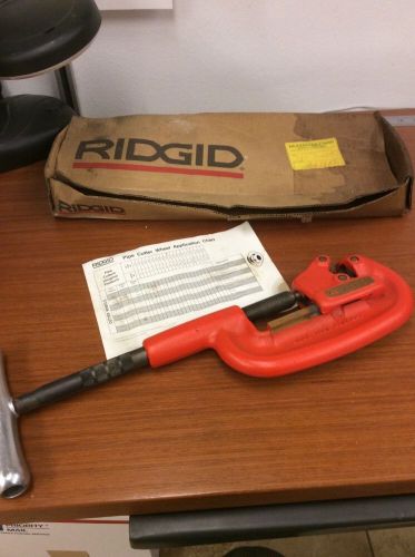 RIDGID Heavy Duty Pipe Cutter - 2A 202 2A/202  1/8 to 2&#034; - Free Shipping! (1024)