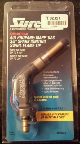 SureFire self igniting mapp/propane tip