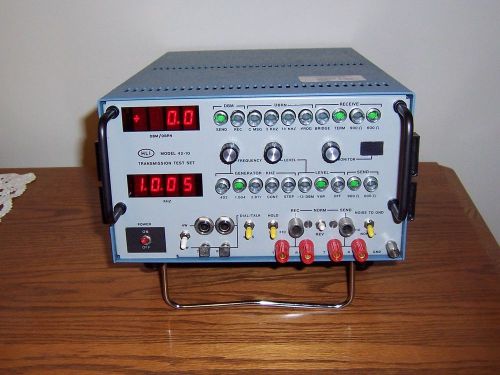 Hekimian Labs HLI 42-10 Portable Transmission Test Set, 115/220VAC, Vintage!