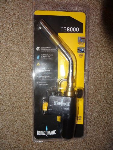 BernzOmatic TS8000 High Intensity Trigger Start Soldering Torch Head BRAND NEW!!