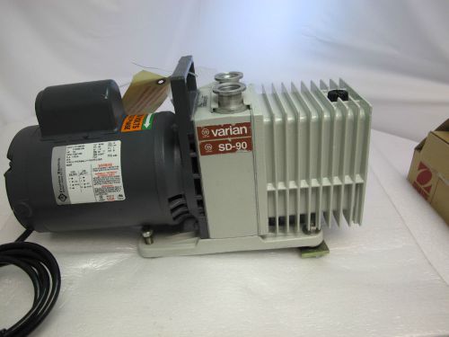 Varian SD-90 Dual Stage Rotary Vane Vacuum Pump