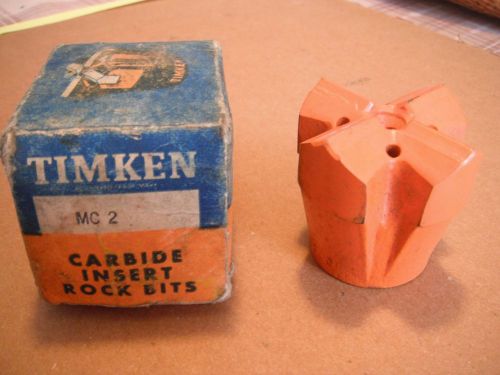 Timken #MC 2, 2&#034; Rock Drill Bit, New Old Stock