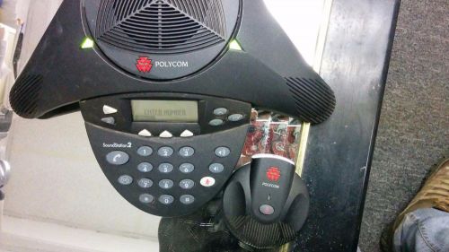 Polycom Soundstation 2 with 1 extended microphone