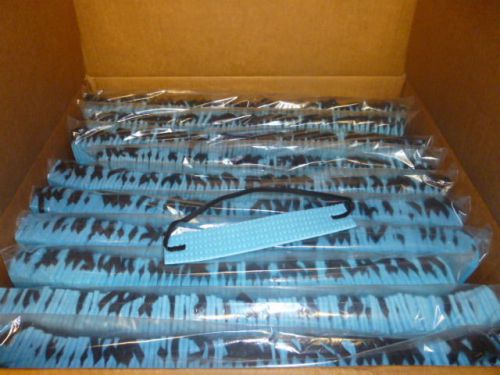 Case of 1000 new condor deluxe blue cellulose sponge sweatbands use w/ hard hat for sale