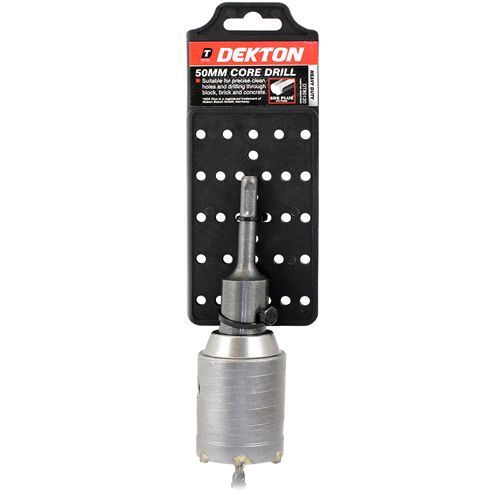 Dekton heavy duty 50mm sds core drill bit hole cutter for block brick concrete for sale
