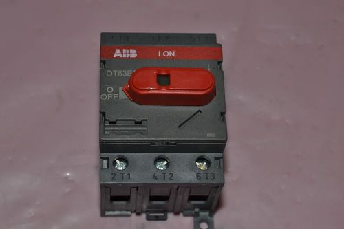 ABB OT63E3 600V AC 80A DISCONNECT SWITCH NEW