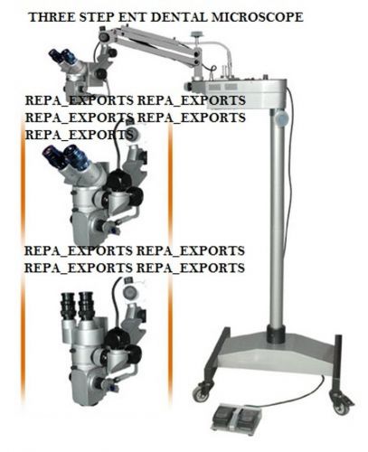 Dental surgical operating microscope 3 step magnification best quality for sale