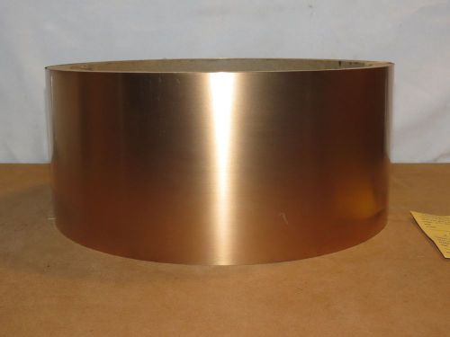 Berylco Beryllium Copper Roll .008&#034;  x  6.00&#034;  x  ? (Act. Net  WT 13 lbs)