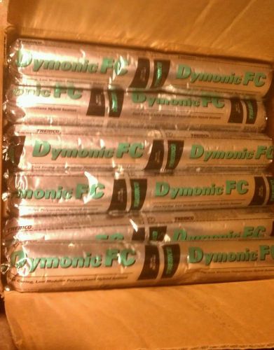 TREMCO DYMONIC FC LIMESTINE POLYURETHANE SEALANT CASE OF 15 SAUSAGE / TUBES