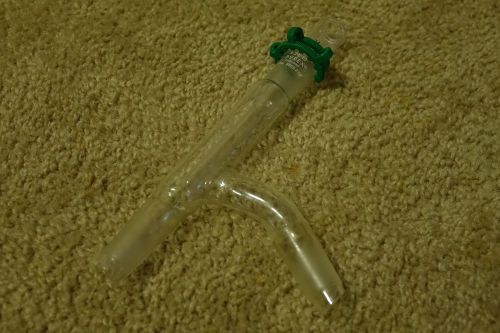 24/40 Thermometer Adapter distillation head Take-Off Pyrex w/ Clip