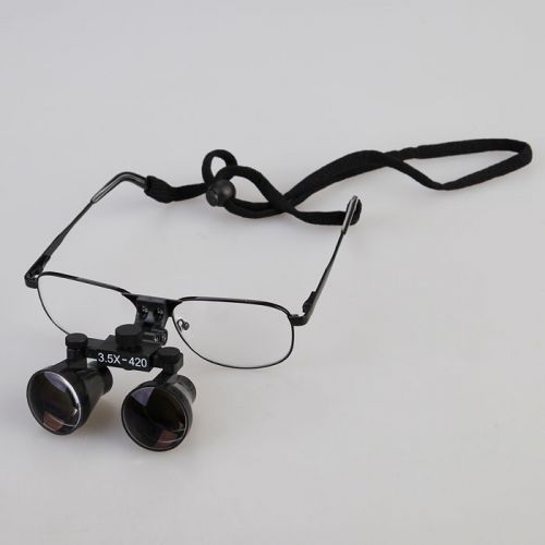 3.5X Binocular Loupes 420mm Working Distance Dental Lab Surgical Medical Glasses-
							
							show original title
