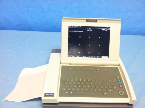 GE MAC500 MAC 5000 Resting 12SL EKG ECG working console only- No patient leads