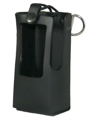 Boston Leather 5616RC-1 Plain Black Radio Holder For Kenwood Nx300
