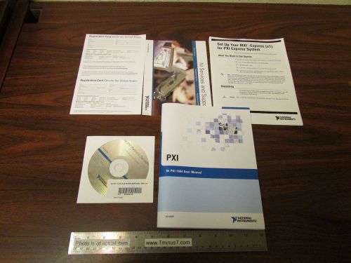 National Instruments NI PXI Platform Services CD Kit 2.4.1 With Manuals New