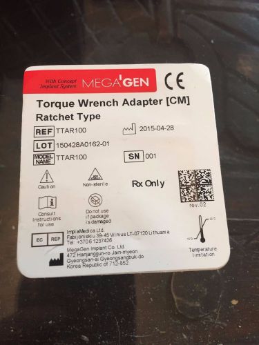 Megagen Torque Wrench Adapter [CM] Ratchet Type