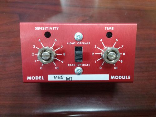 Banner MB5 M1 Modulated Photoelectric Amplifier NEW