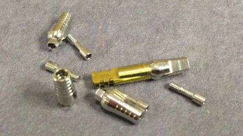Hexed ( BioHorizon, Zimmer) Titanium Abutment with screw 3.5 Set Of 4