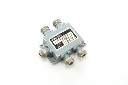 Elisra 4-way SMA Power Divider Splitter 10-90 MHz MW12120