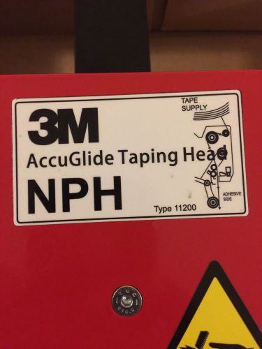 3M ACCUGLIDE 2 INCH NPH Upper TAPE HEAD  Used 11200 In Great Condition