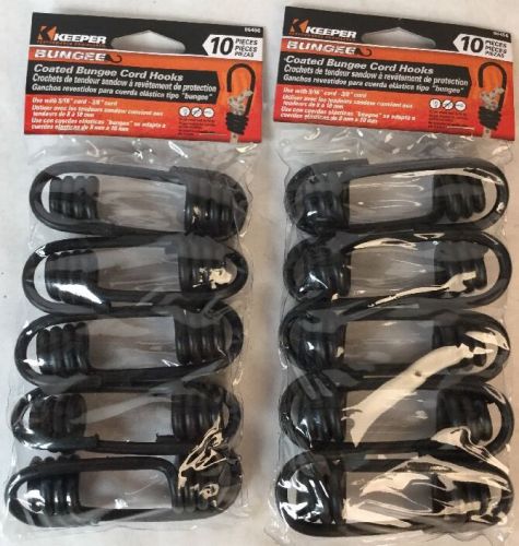 Keeper bungee cord hooks bagged 20 pack 1800wq.4b for sale